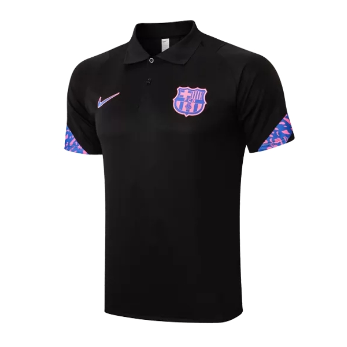 Barcelona 21-22 Core Polo Shirt Black